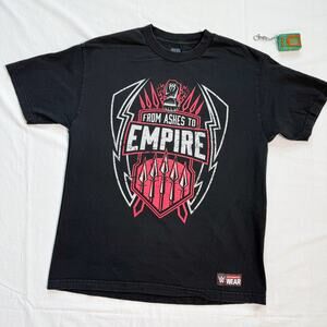 WWE Roman Reigns Heavyweight From Ashes to Empire T-Shirt - L